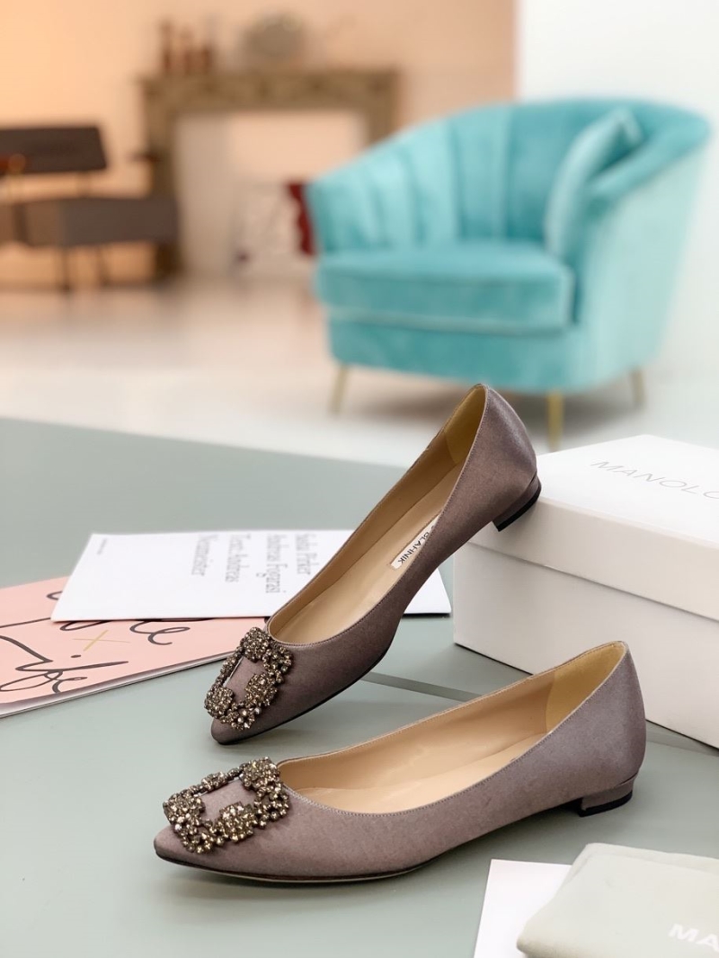 Manolo Blahnik flat shoes